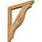 Ekena Millwork Funston Slat Rough Sawn Bracket, Western Red Cedar, 4"W x 40"D x 44"H BKT04X40X44FST06RWR - alternate 1